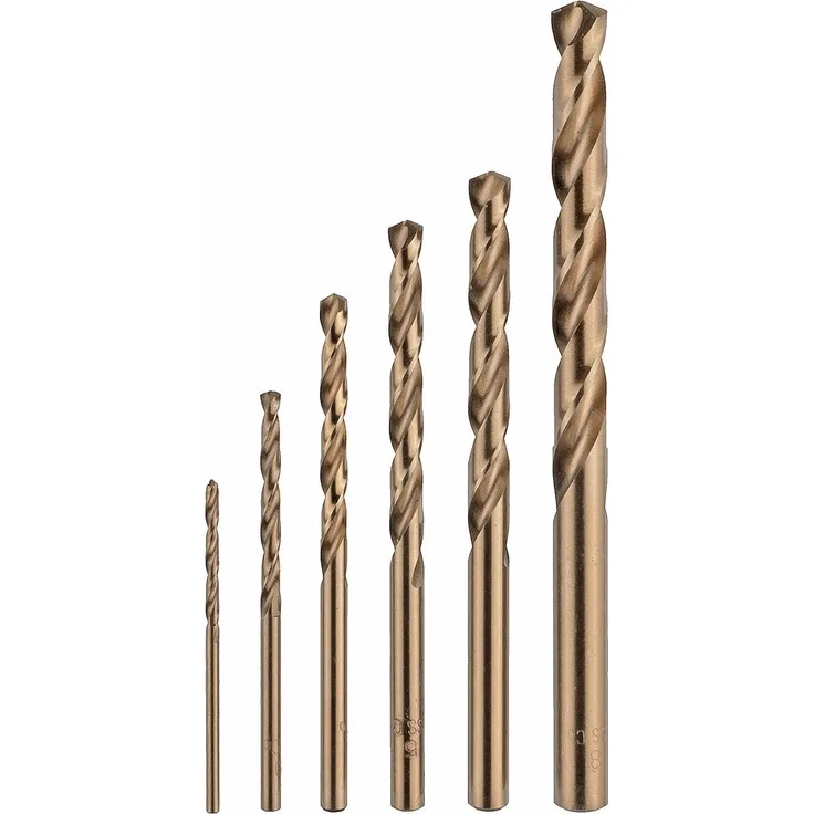 Connex COX970506 HSS-Bohrersatz 2-8 mm kobaltlegiert 6-teilig