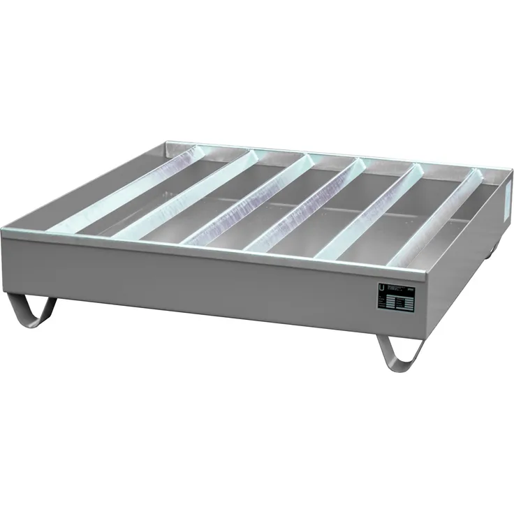 Bauer Profilwanne PW 200-4, lackiert, Mausgrau