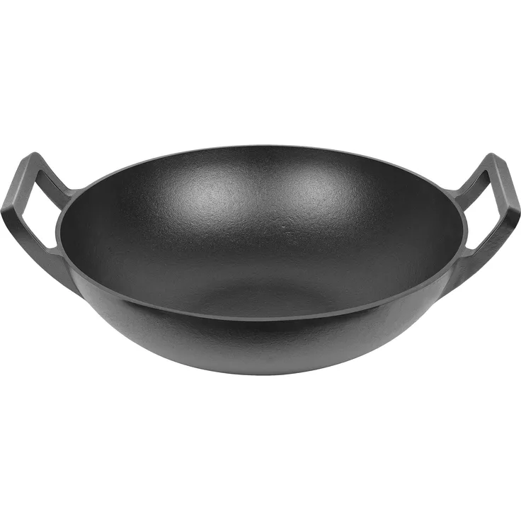 El Fuego Wok Gusseisen rund für Grill Durchmesser 31cm
