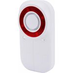 Olympia Außensirene XL 105 dB helle LEDs zubehör für Alarmanlage