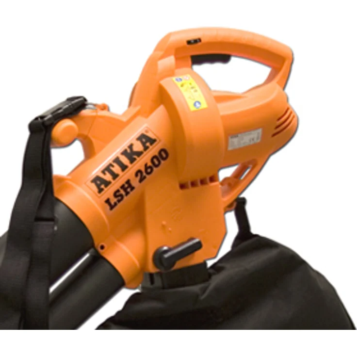 Atika LSH2600 Laubsauger - Laubbläser 2600 Watt 45 Liter Häckselfunktion mit Fangsack – Bild 2