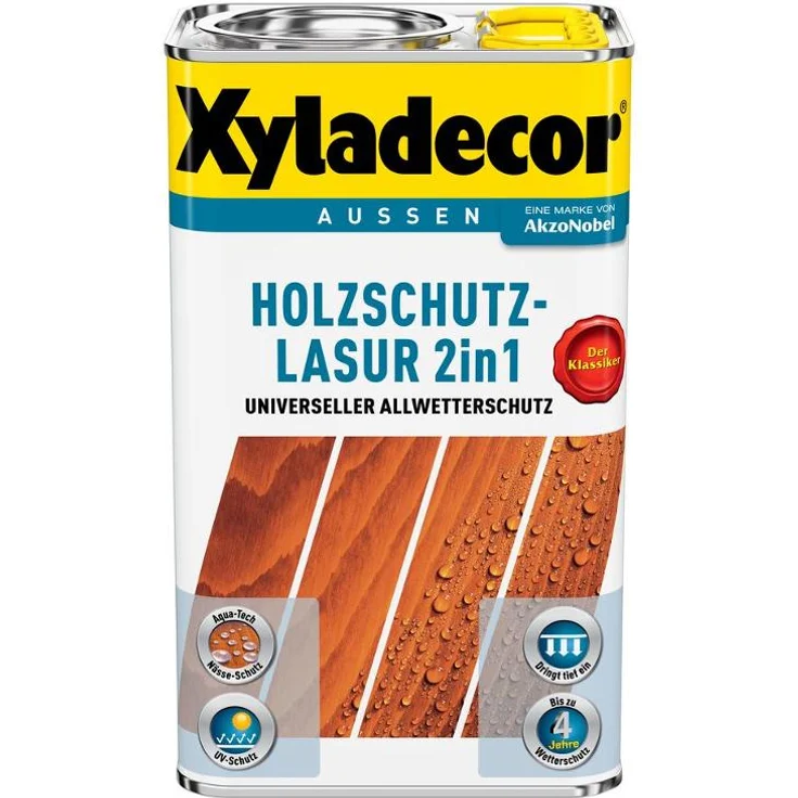 XYLADECOR Holzschutz-Lasur Teak 2,5l - 5087243 – Bild 1