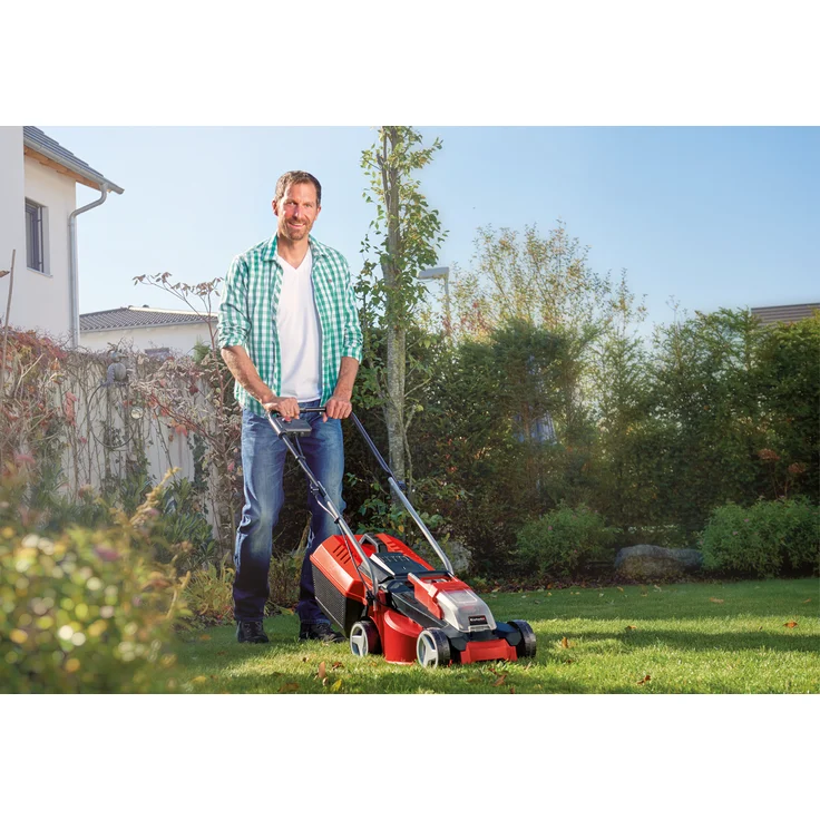 Einhell City Akku-Rasenmäher GE-CM 18-30 Li-Solo Power X-Change - Li-Ion, 18 V, bis 150 m², 30 cm Schnittbreite, 3-stufige Schnitthöhenverstellung, ohne Akku und Ladegerät – Bild 9