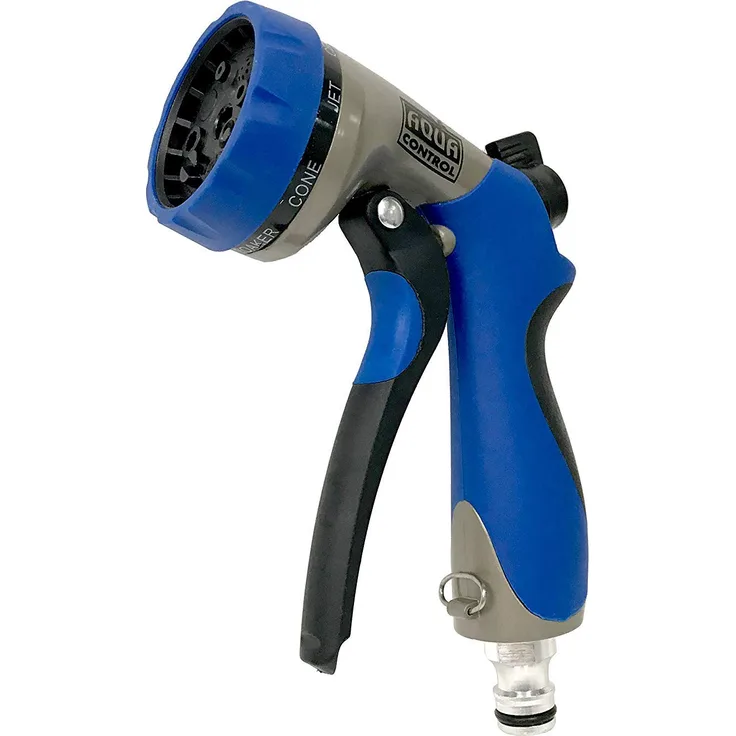 Aqua Control m292574  Metall und Gummi Pistole mit 7 Funktionen  amt42