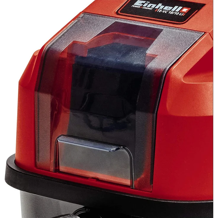 Einhell Akku-Nass-Trockensauger TE-VC 18-10 Li-Solo Power X-Change PXC (10 Liter Tank, inkl. 2 m-Schlauch, Fugen--Bürstendüse + Polster--Universaldüse, ohne Akku und Ladegerät) Beutel 10 Liter – Bild 5