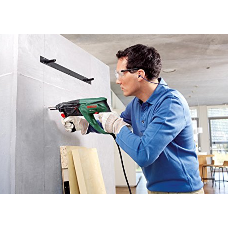 Bosch Bohrhammer PBH 2800 RE (Flachmeißel, Tiefenanschlag, Zusatzhandgriff, Koffer (720 W, Bohr-Ø Beton 26 mm)) – Bild 4