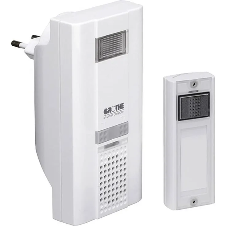 Grothe 1502005 Funkgong Steckdosen Set, 6 Melodien Mistral 400, 230 V