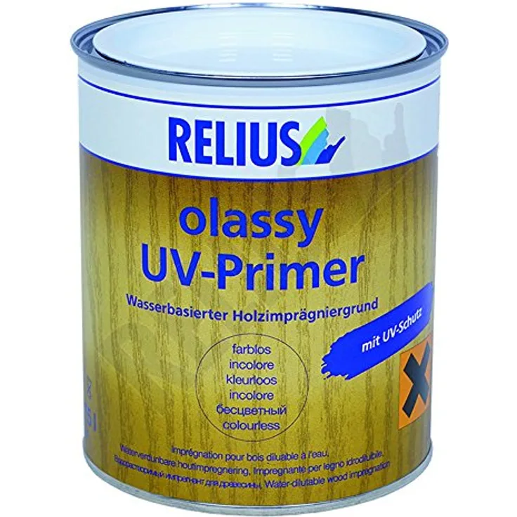 Relius Hydro-UV Holzgrund farblos 0,75Ltr. 269654