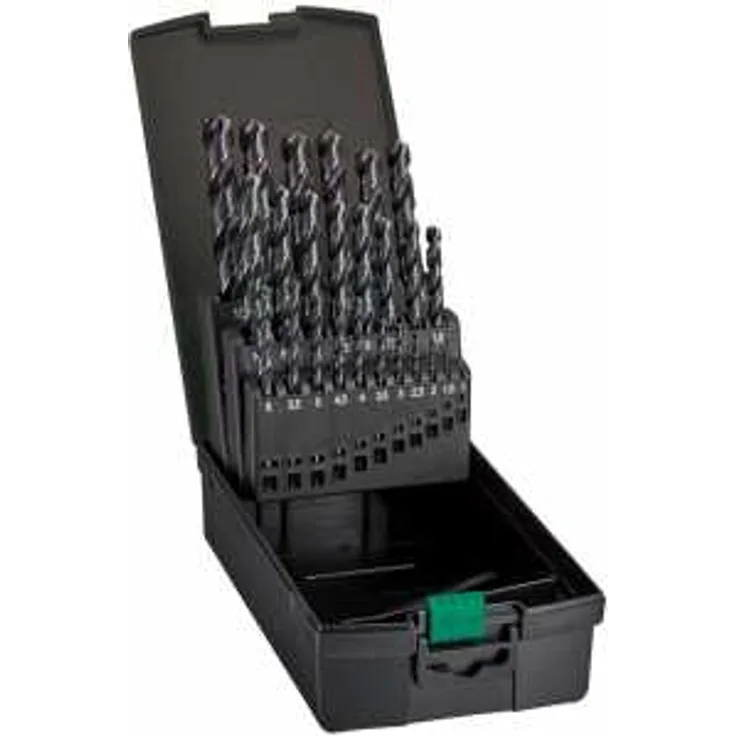 Fortis Fortis Spiralbohrer-Set DIN338 HSS bronce 1-10 mm 19-tlg.