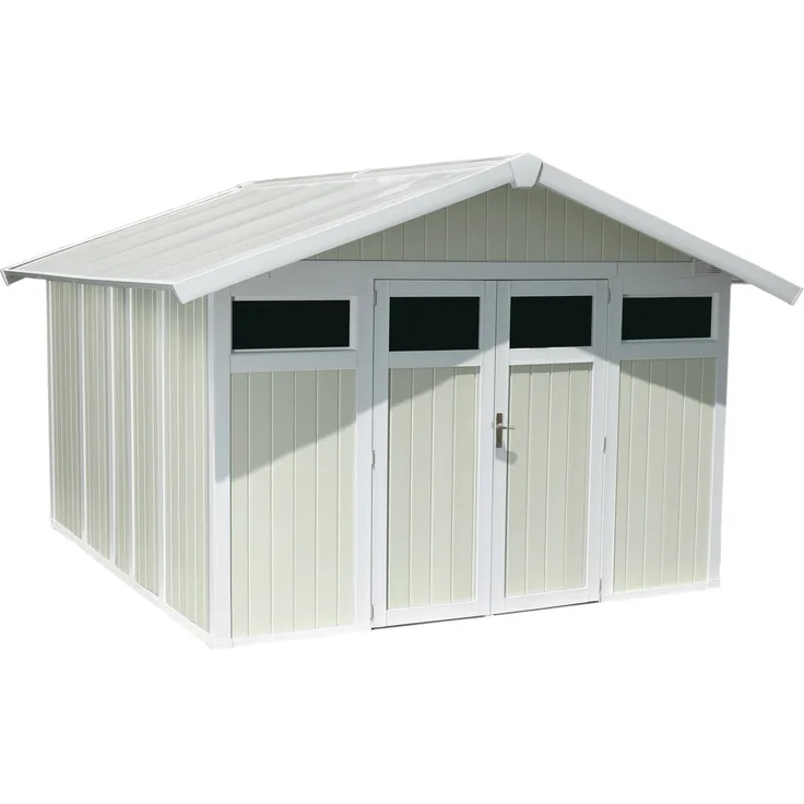 Grosfillex Utility Garden Shed 11,2 m², graugrün 