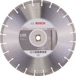 Bosch Professional Diamanttrennscheibe (für Beton, Ø: 350 mm, BohrungØ: 20 mm, Zubehör für Benzinsägen und Tischsägen)