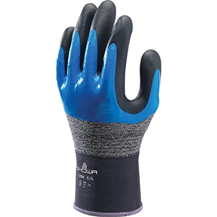 Showa Handschuhe shos376-xxl s-tex 376Â Handschuh, Größe: XXL, dark grau/blau/schwarz (2Â Stück)