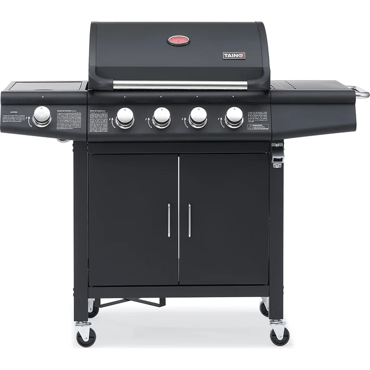 TAINO RED 4 Gasgrill schwarz – Bild 2