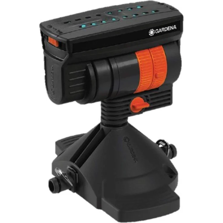 GARDENA Micro-Drip-System Viereckregner OS 90: Regner zur wassersparenden Bewässerung rechteckiger Flächen, höhenverstellbar (8364-20) 4078500049504 – Bild 1