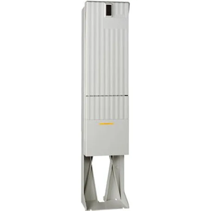 ABN SL115P Freiluftsäule Rondo mit Montageplatte 1150x360x360 mm