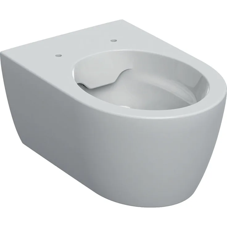 Geberit iCon Wand-WC Tiefspüler, spülrandlos, geschlossene Form, 6l, 501661, Farbe: weiß-KeraTect - 501.661.00.8