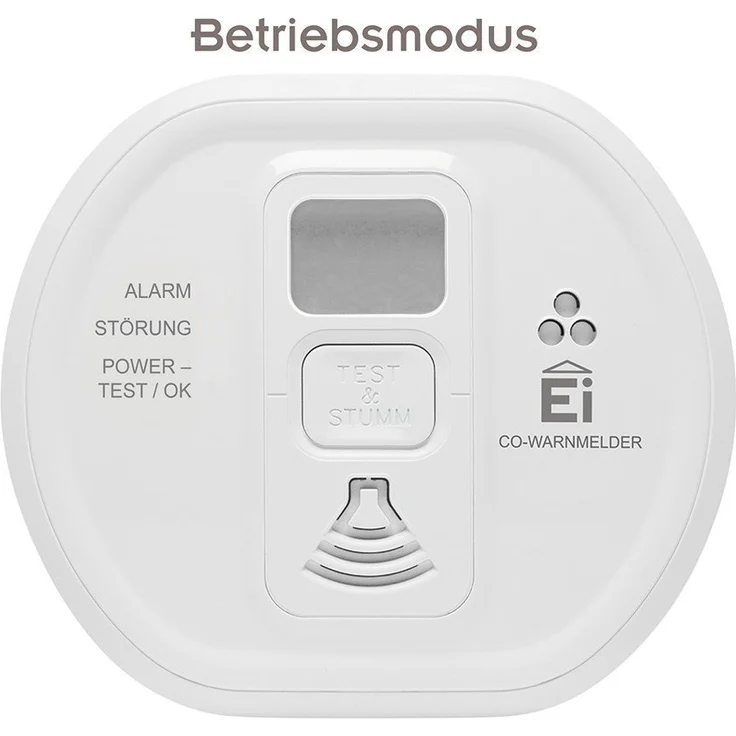 Ei Electronics Ei208D CO Kohlenmonoxidmelder (mit Display und Batterie) – Bild 4