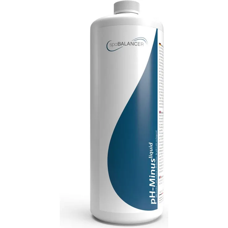 SpaBalancer pH Minus flüssig 1 Liter speziell für Whirlpools