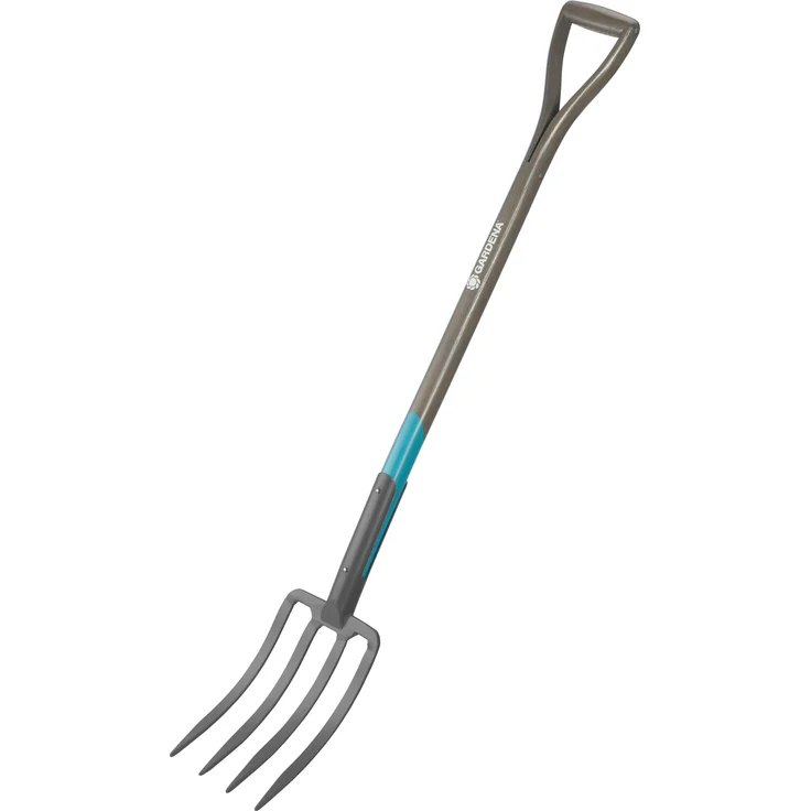GARDENA NatureLine Spatengabel: Grabegabel zum Umgraben und Auflockern, aus Eschenholz, ergonomischer D-Griff (17002-20) – Bild 2
