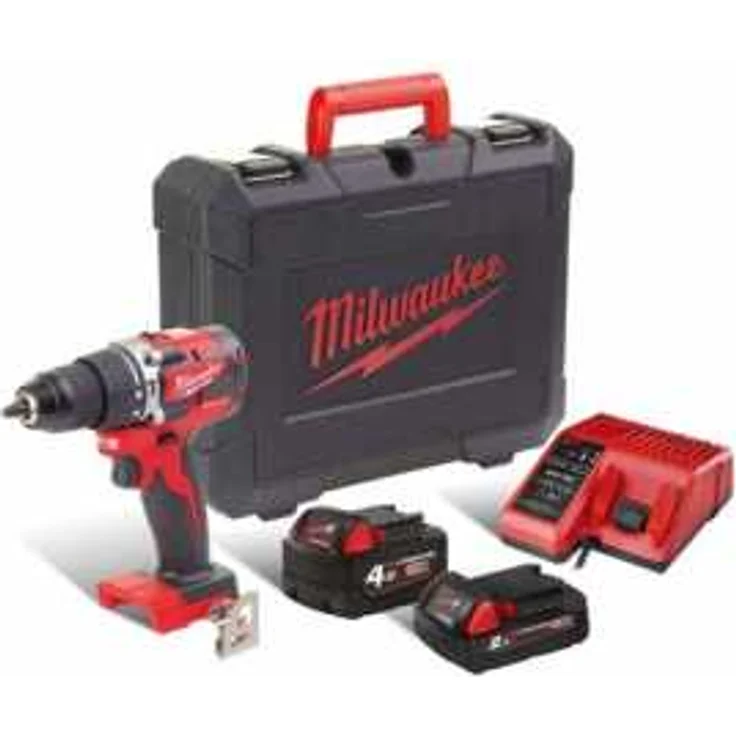 Milwaukee M18CBLPD-422C Kompakt-Bürstenloser Akku-Schlagbohrschrauber – Bild 1