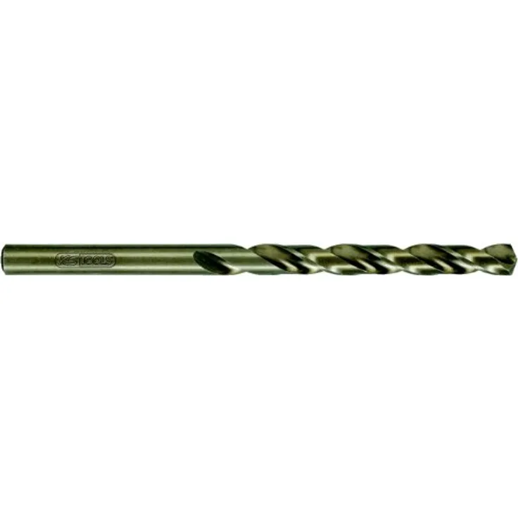 KS Tools 330.3081 HSS-G Co 5 Spiralbohrer, 8,1mm, 10er Pack