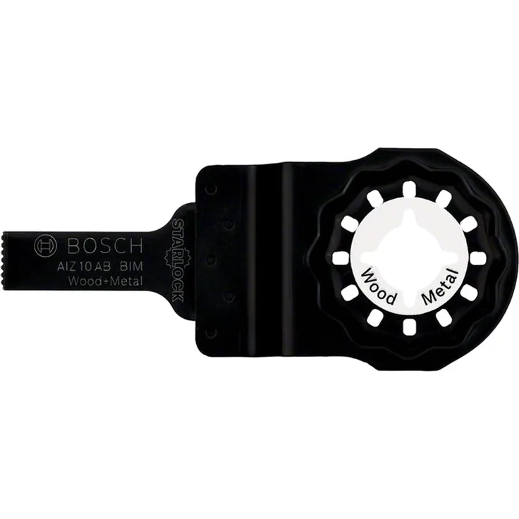 Bosch Tauchsägeblatt Holz und Metall für Multifunktionswerkzeuge Starlock (AIZ 10 AB BIM)