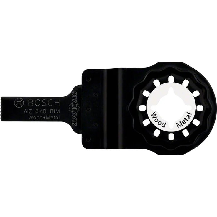 Bosch Tauchsägeblatt Holz und Metall für Multifunktionswerkzeuge Starlock (AIZ 10 AB BIM)