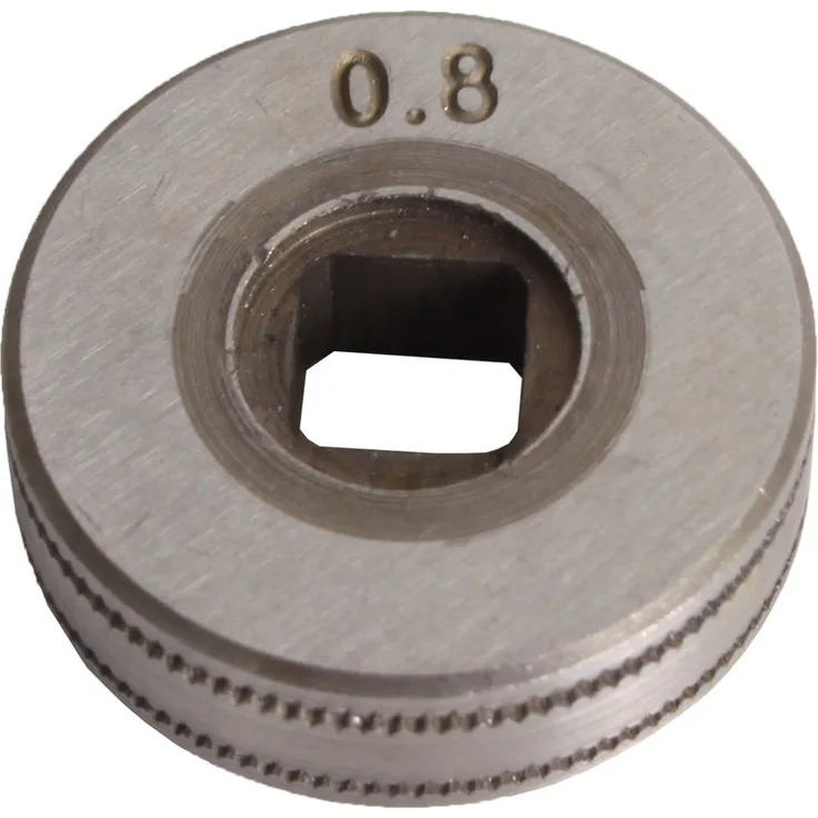 WELDINGER TYP E 0,6 und 0,8 mm 25 x 7 Stahldraht Drahtführungsrolle WELDINGER für M182 ME180 MEW180