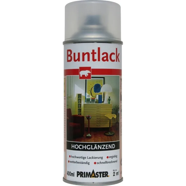 Primaster Lackspray Klarlack 400 ml, hochglänzend