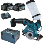 Makita Akku- Glas- und Fliesenschneider CC301DSMJ (10,8 V, 4,0Ah, 2 Akkus und Ladegerät im MAKPAC)