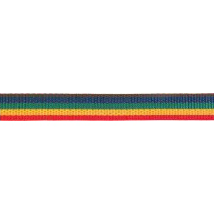 100x Pösamo Gurtband Polypropylen 25 mm Rolle 100 m 250 x 110schw.-gelb