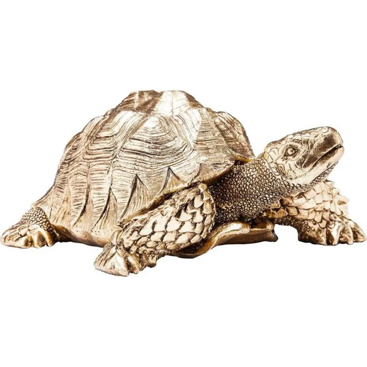 KARE Tierfigur Turtle gold