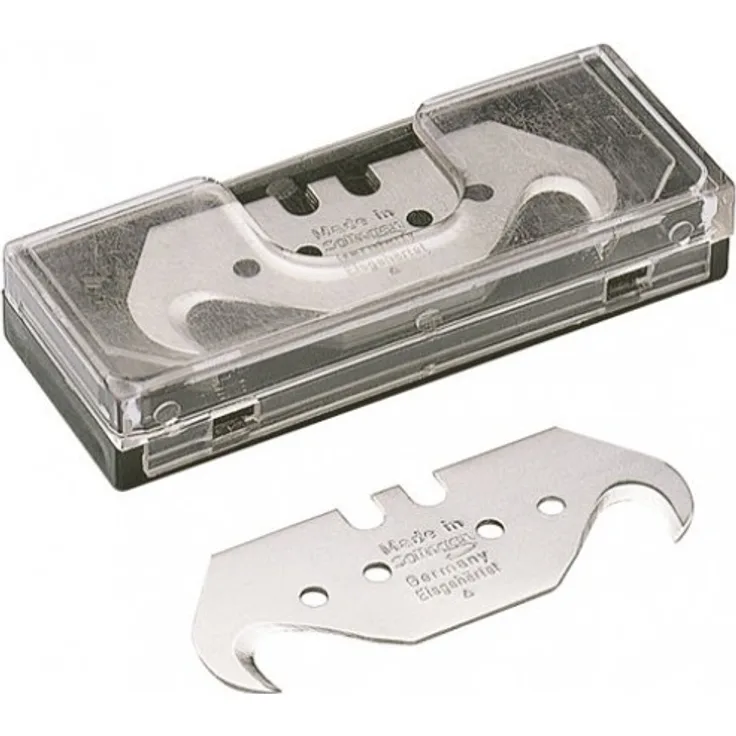 Wolfcraft 4188000 5 Klingen mit Widerhaken 0,50 mm