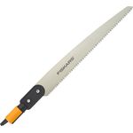 Fiskars Astsäge für kleine Sägearbeiten, Werkzeugkopf, Länge: 52 cm, Gehärteter Stahl, Schwarz-Orange, QuikFit, 1000692