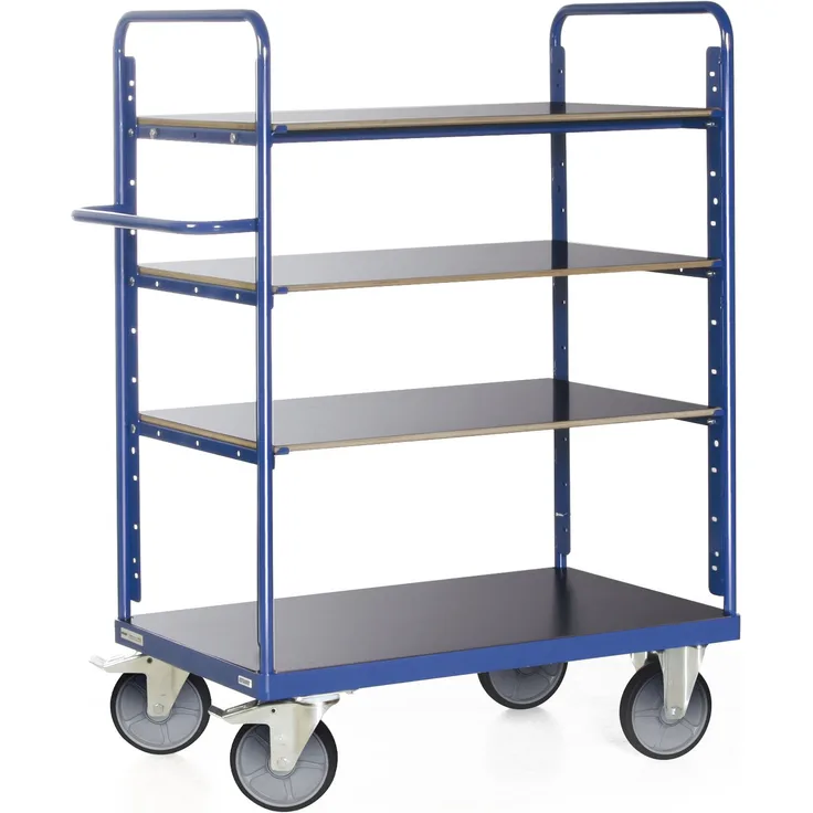 Protaurus mtpia1006 Sackkarre Flur, 4 Etagen, 1000 mm x 700 mm Plattform, ohne Wand, 500 Ladekabel