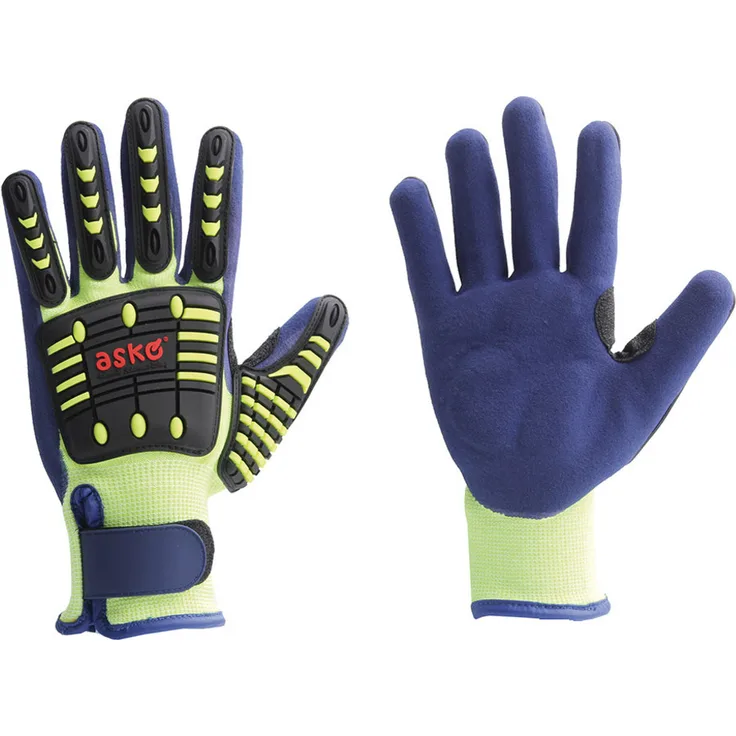 askö THL-Handschuh Revival, EN 388, CAT II, Größe 8, blau
