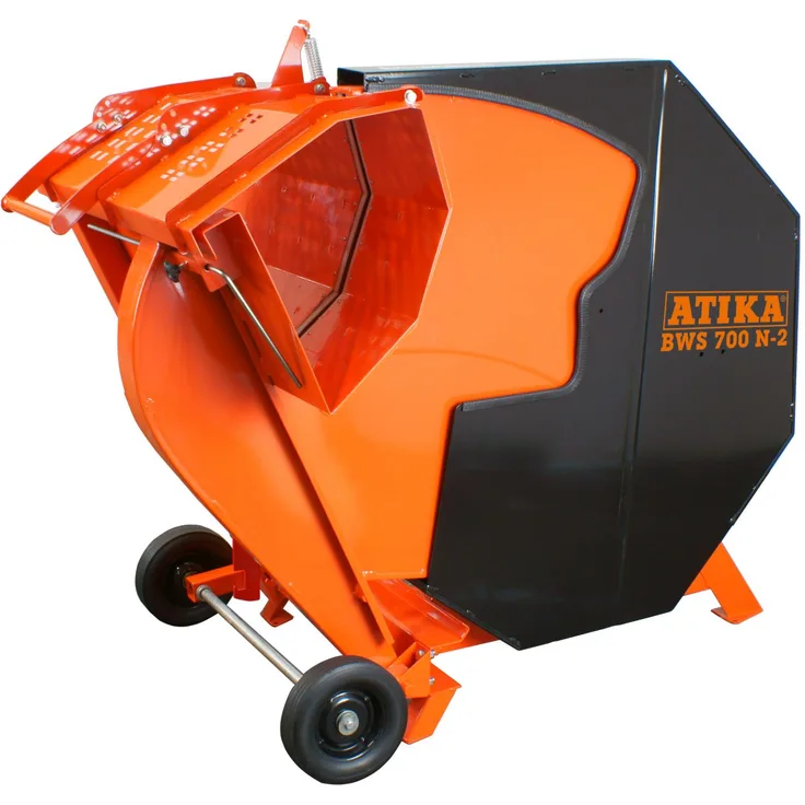 Atika BWS 700 N-2 Wippkreissäge mit Schutzklappe mit Längsanschlag und Auflagenverlängerung
