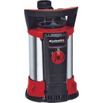 Einhell Klarwasserpumpe GE-SP 4390 N-A LL ECO (430 Watt, 9000 L-h, max. Förderhöhe 8 m, Anschluss 47,8 mm (G11-2 AG), Rückschlagventil, Kunststoff-Edelstahl-Gehäuse, inkl. Universalanschluss) Klarwasserpumpe