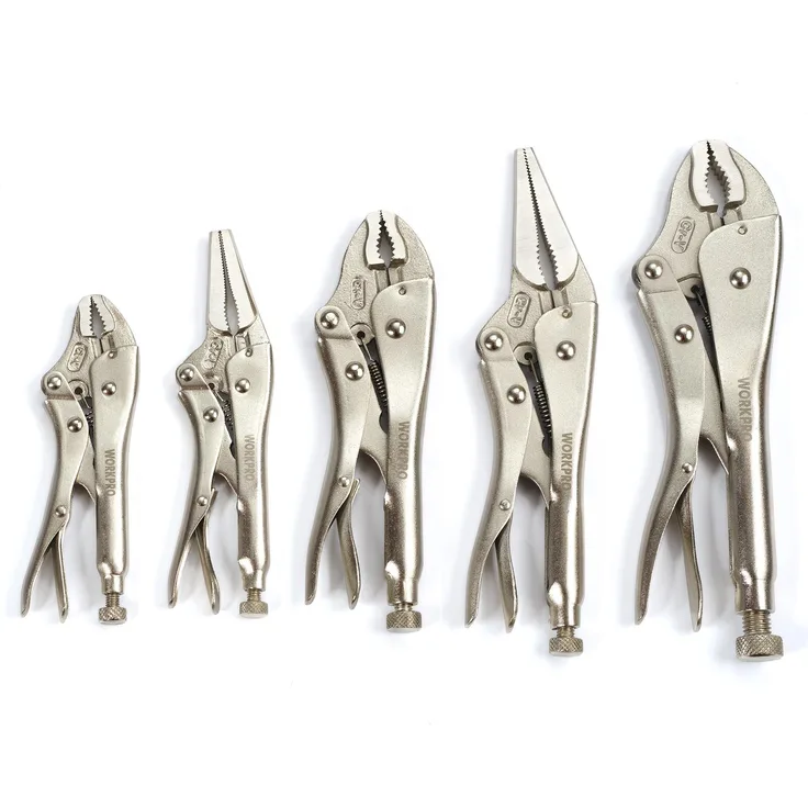 WORKPRO W001316A locking pliers Sicherungszange, 5-Piece CR-V
