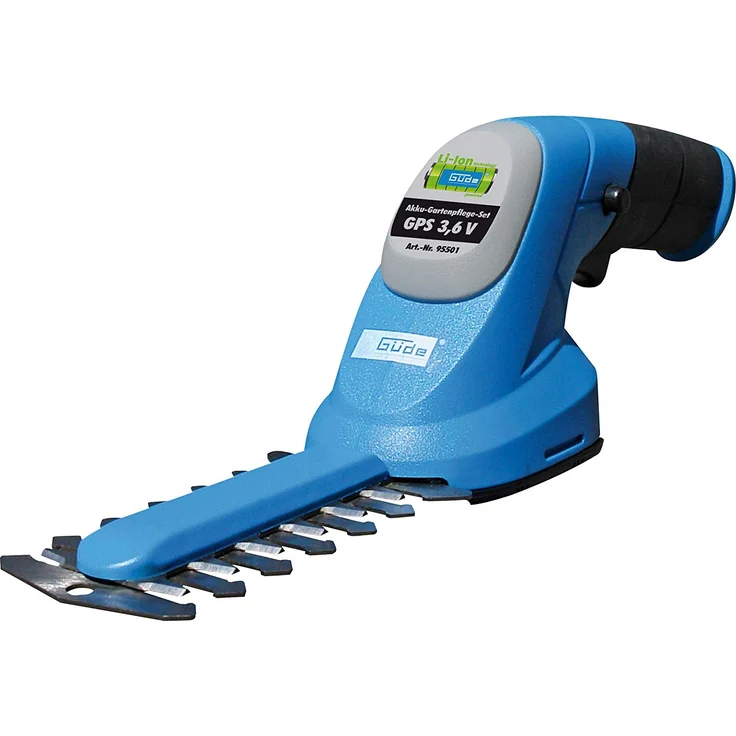 Güde GPS 3.6-1.5 LI-ION Akku Gartenpflegeset, blau – Bild 4
