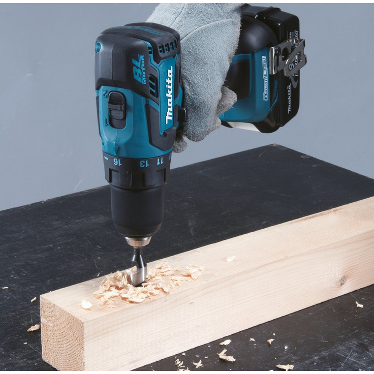 Makita Akku-Bohrschrauber, (18 V-4,0 Ah, 2 Akkus und Ladegerät im Makpac), DDF459RMJ – Bild 3