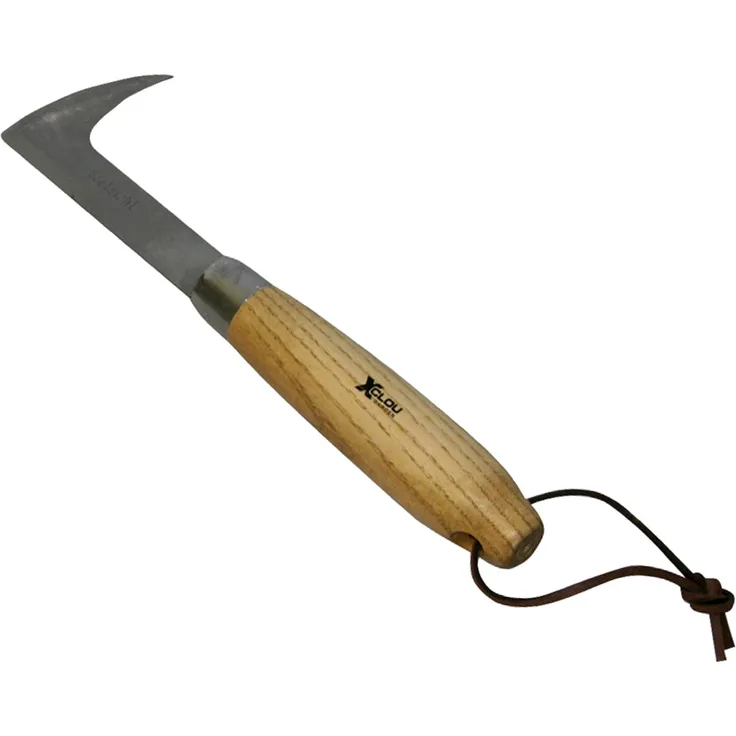 Xclou Garden Plattenfugenreiniger Edelstahl mit Eschengriff, Mehrfarbig, ca. 265 x 71 x 40 mm
