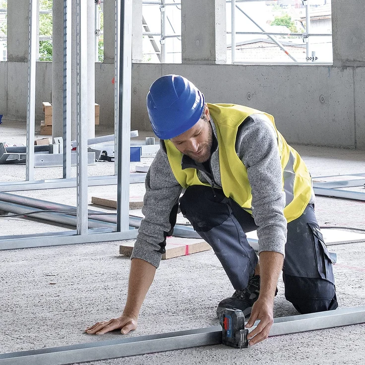 Bosch 5 Punktlaser grün GPL 5 G Tasche Messbereich bis 30 m – Bild 2