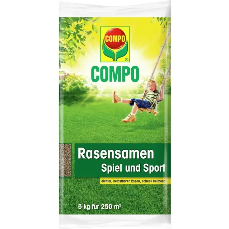 COMPO Rasensamen Spiel + Sport 5 kg