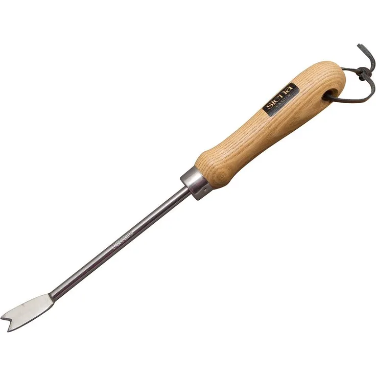 Siena Garden Unkrautstecher ClassicLine, Edelstahl mit Holzgriff, 599431