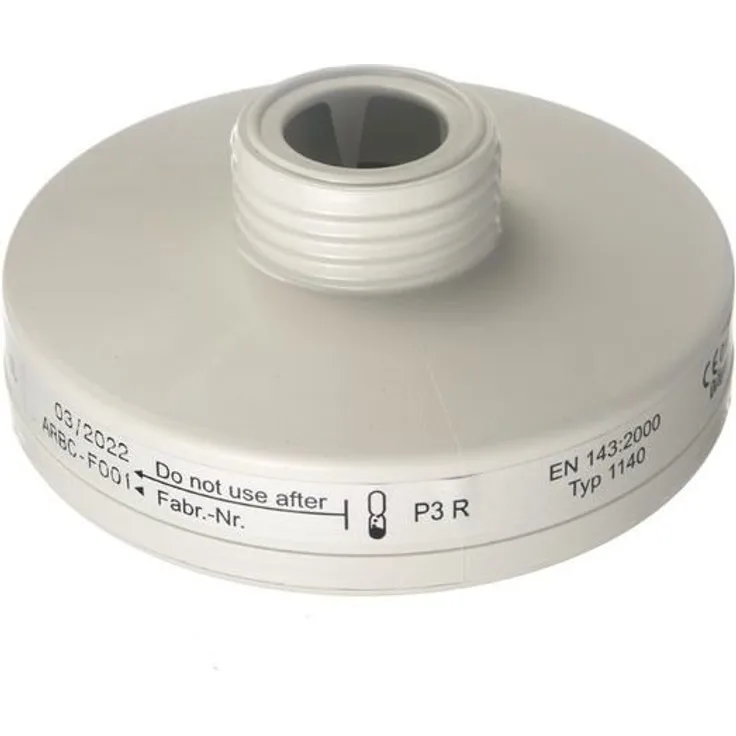 Dräger X-plore Rd40 Partikel-Filter 1140 P3 R für Aerosole-Partikel , 1 STK. , Ersatzfilter für Voll- und Halbmasken X-plore 4740 und 6300