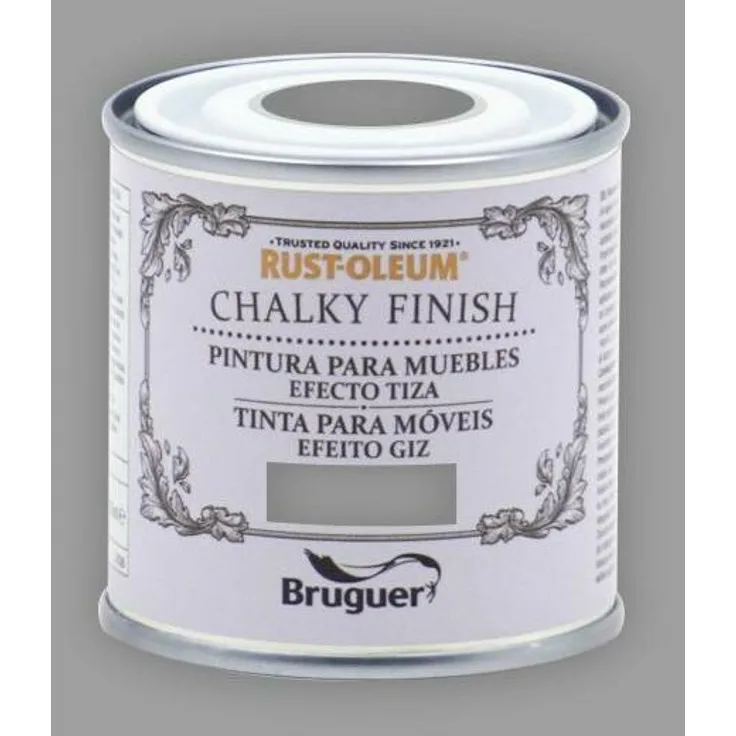 Malerei-Effekt Kreide Chalk Paint Xylazel 125 ml - 815 Winter-Grau - Rust-oleum