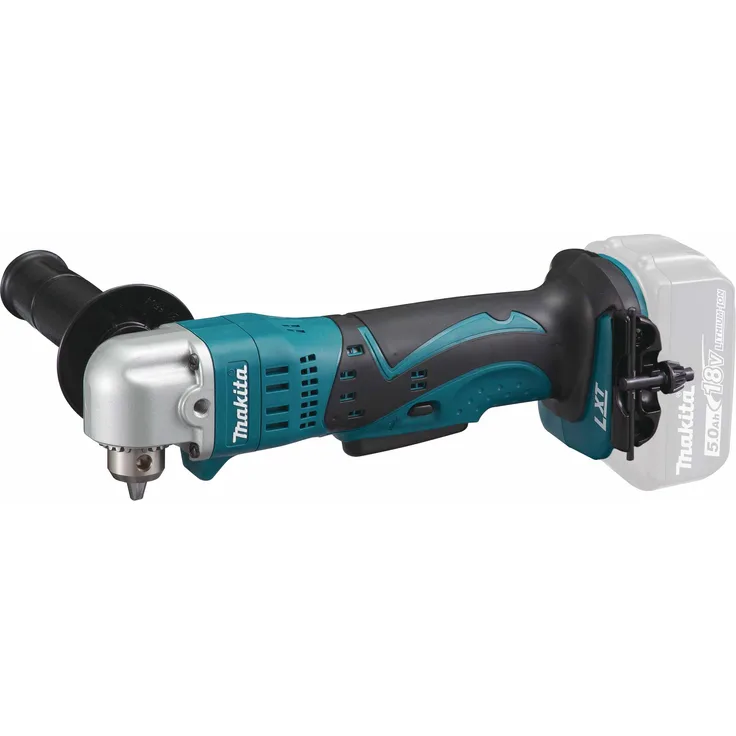 Makita DDA350Z Akku-Winkelbohrmaschine 18,0 V (ohne Akku, ohne Ladegerät) mit ZKBF, 18 V, Schwarz, Blau