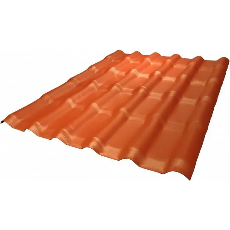Mini-PVC-Fliesenimitat 110 x 90 cm - Farben - Terrakotta, Breite - 90 cm, Länge - 110 cm - Terre cuite