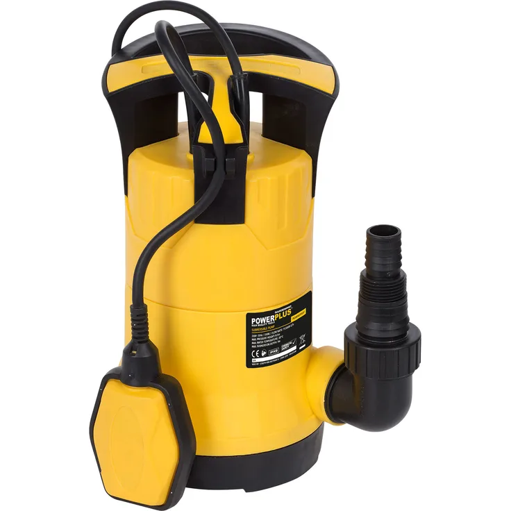 Varo Powerplus Tauchpumpe 550 Watt für Klarwasser Wasserpumpe Pumpe 11.500 l/h Tauchmotorpumpe